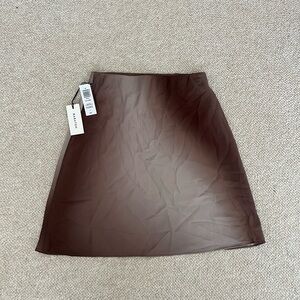 Aritzia slip mini skirt